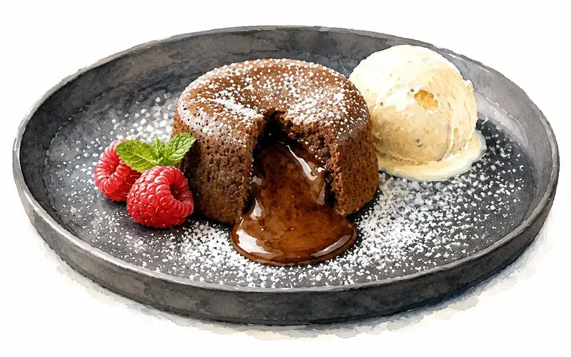 Soufflé al cioccolato