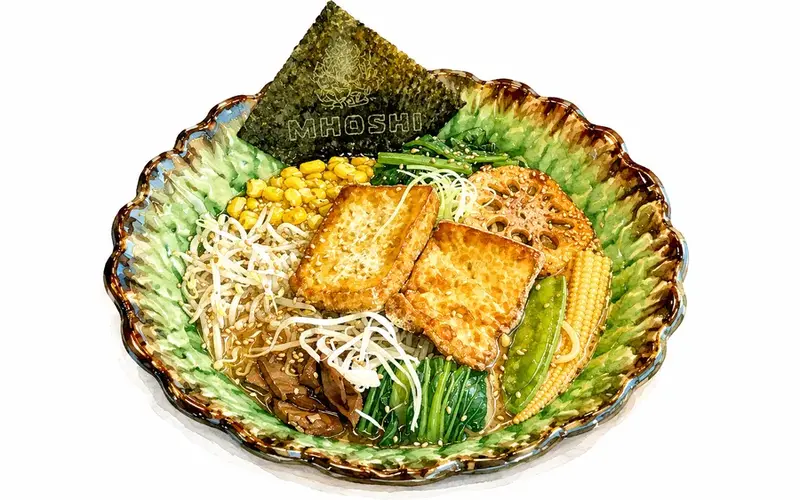 Veggie ramen